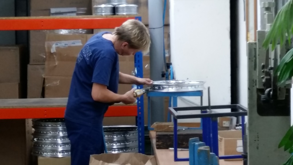 Bei MZA im Werk
