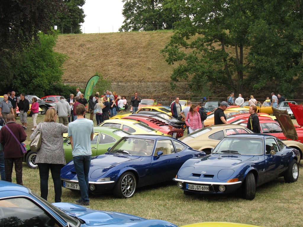 Klassikertreffen Rüsselsheim, Juni 2018