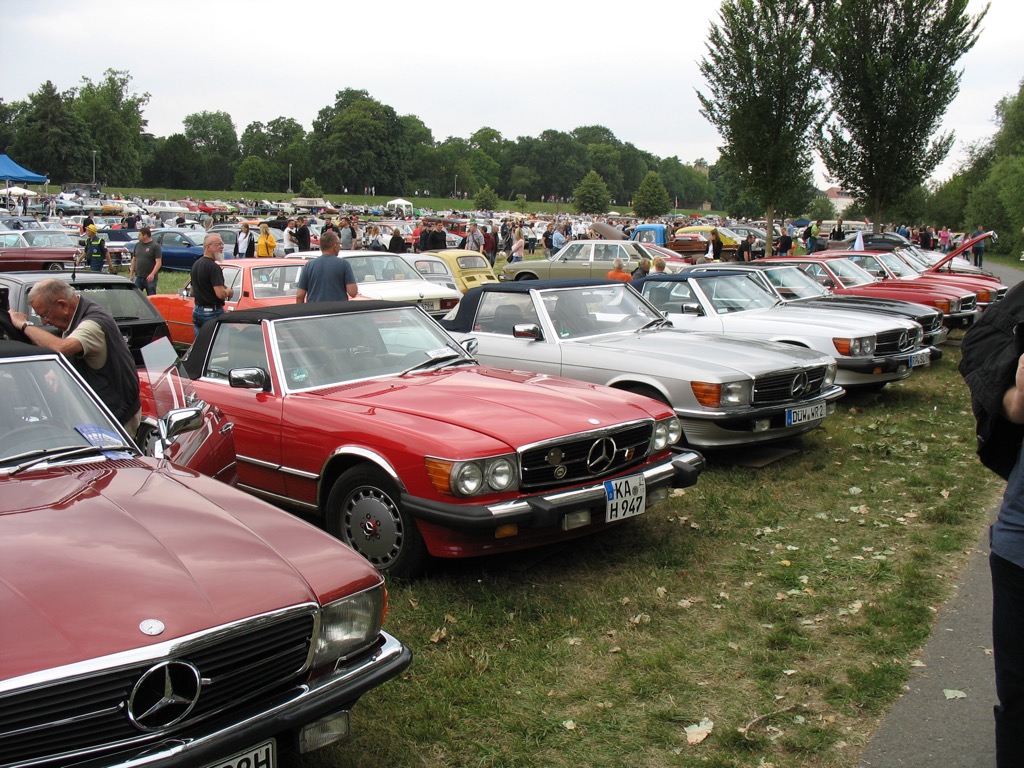 Klassikertreffen Rüsselsheim, Juni 2018