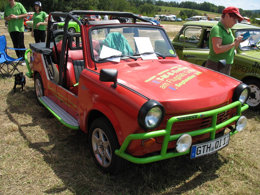 11. Trabant- und IFA-Treffen Thüringer Wald, Juli 2018