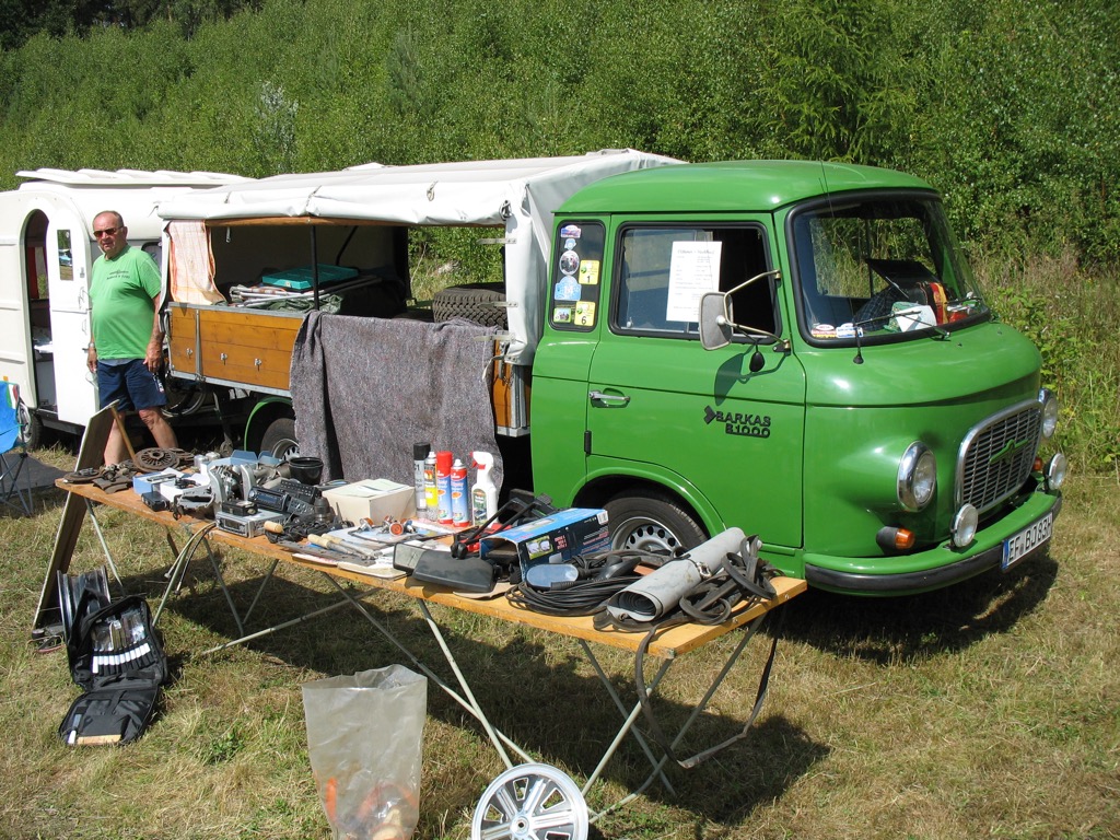 11. Trabant- und IFA-Treffen Thüringer Wald, Juli 2018