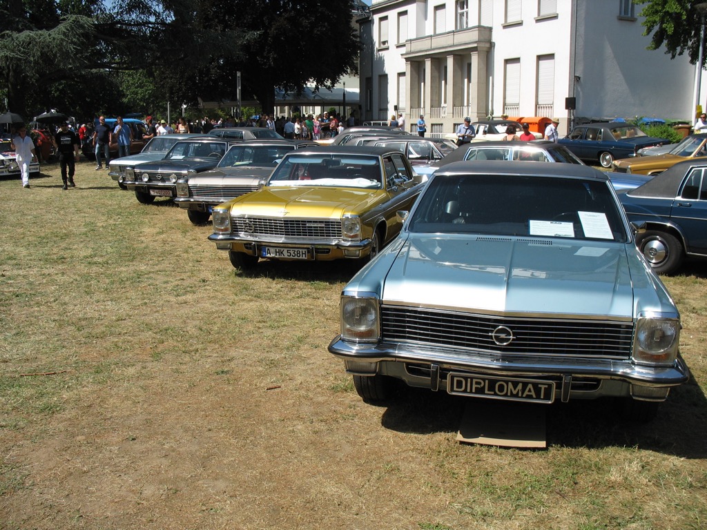 Klassikertreffen Rüsselsheim, Juni 2019