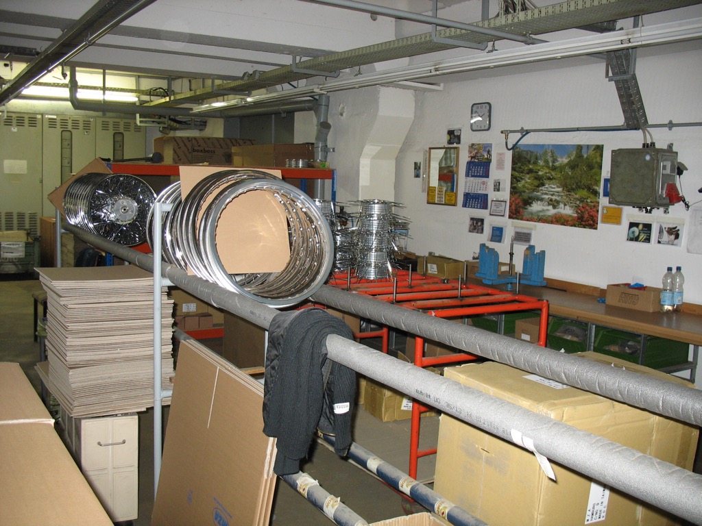 Bei MZA im ehemaligen Simsonwerk